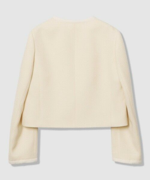 ANAYI / アナイ ノーカラージャケット | 【セットアップ対応商品】ウールプリペラノーカラージャケット | 詳細8