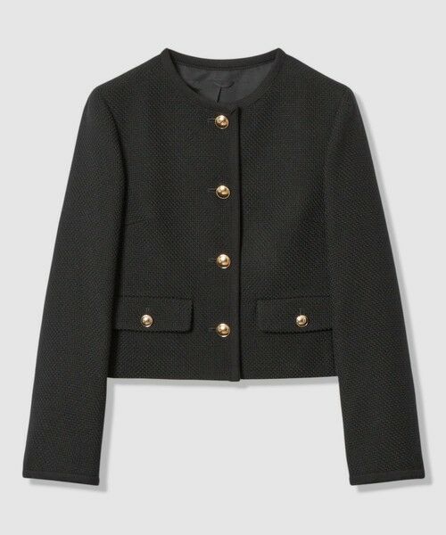 ANAYI / アナイ ノーカラージャケット | 【セットアップ対応商品】ウールプリペラノーカラージャケット | 詳細21