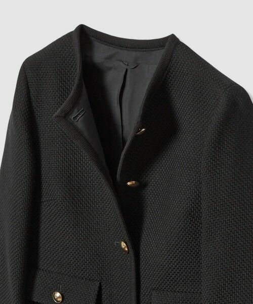 ANAYI / アナイ ノーカラージャケット | 【セットアップ対応商品】ウールプリペラノーカラージャケット | 詳細23
