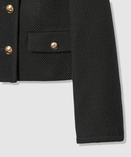 ANAYI / アナイ ノーカラージャケット | 【セットアップ対応商品】ウールプリペラノーカラージャケット | 詳細24