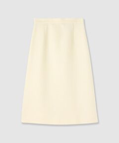 ANAYI / アナイ ミニ・ひざ丈スカート | 【セットアップ対応商品】ウールプリペラAラインスカート