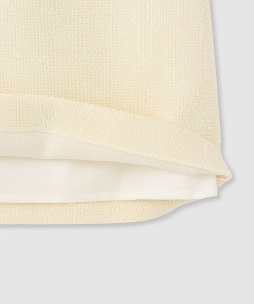 ANAYI / アナイ ミニ・ひざ丈スカート | 【セットアップ対応商品】ウールプリペラAラインスカート | 詳細4