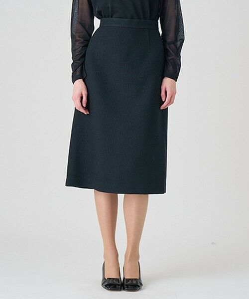 ANAYI / アナイ ミニ・ひざ丈スカート | 【セットアップ対応商品】ウールプリペラAラインスカート | 詳細6