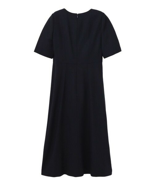 ANAYI / アナイ ドレス | 【セットアップ対応商品】ウールジョーゼットシームフレア ワンピース | 詳細1