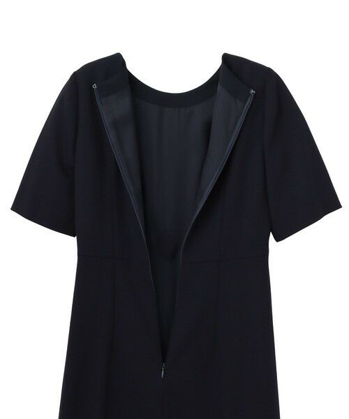 ANAYI / アナイ ドレス | 【セットアップ対応商品】ウールジョーゼットシームフレア ワンピース | 詳細3