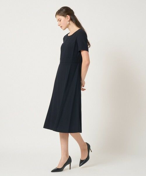 ANAYI / アナイ ドレス | 【セットアップ対応商品】ウールジョーゼットクルー ワンピース | 詳細7