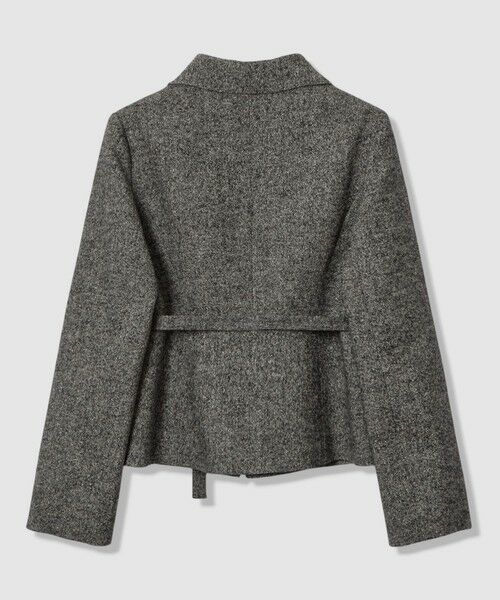 ANAYI / アナイ その他アウター | 【セットアップ対応商品】ウールシルクツイードペプラムジャケット | 詳細18