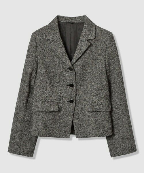 ANAYI / アナイ その他アウター | 【セットアップ対応商品】ウールシルクツイードペプラムジャケット | 詳細19
