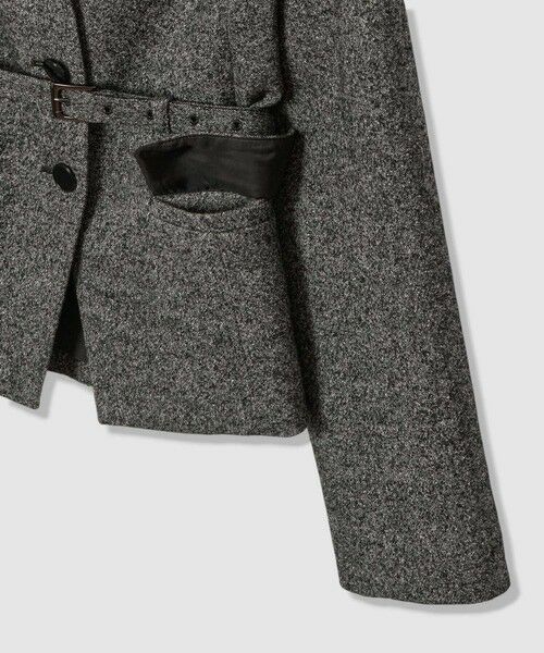 ANAYI / アナイ その他アウター | 【セットアップ対応商品】ウールシルクツイードペプラムジャケット | 詳細22