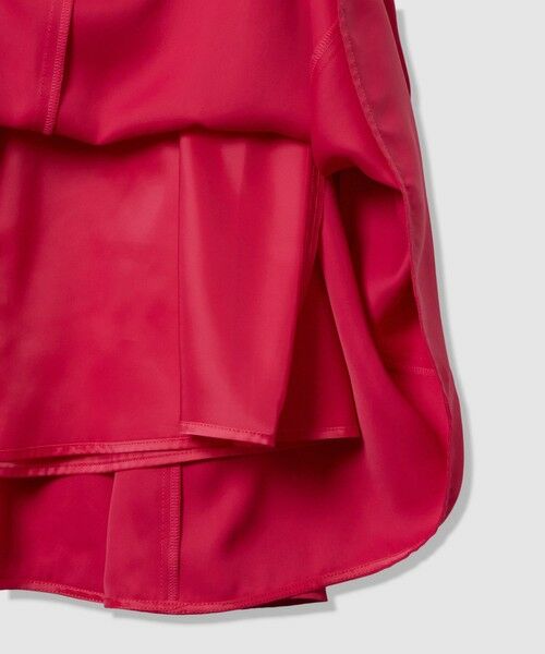 ANAYI / アナイ ミニ・ひざ丈スカート | レザーライクマチフレアスカート | 詳細19