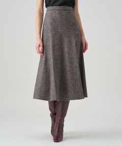 ANAYI / アナイ ロング・マキシ丈スカート | 【セットアップ対応商品】ウールシルクツイードマーメイドスカート