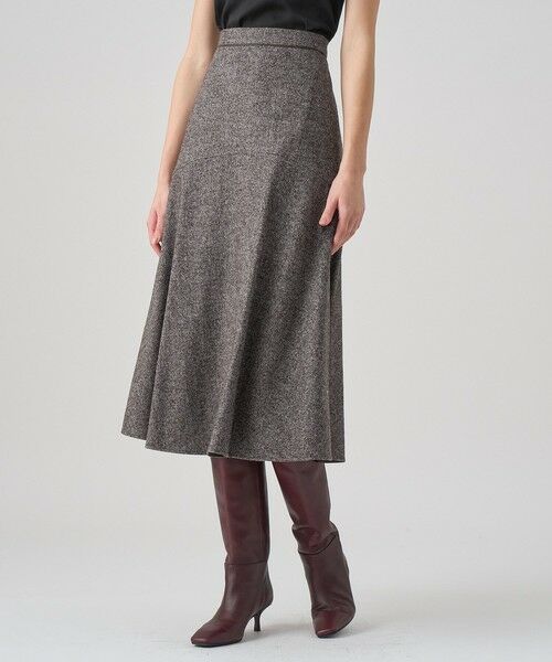 ANAYI / アナイ ロング・マキシ丈スカート | 【セットアップ対応商品】ウールシルクツイードマーメイドスカート | 詳細2