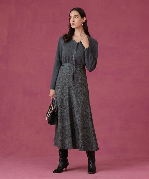ANAYI / アナイ ロング・マキシ丈スカート | 【セットアップ対応商品】ウールシルクツイードマーメイドスカート | 詳細12