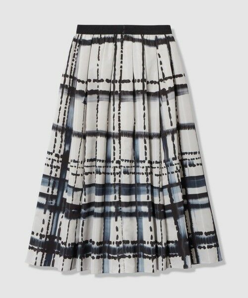 ANAYI / アナイ ミニ・ひざ丈スカート | チェックプリントタックギャザーフレアスカート | 詳細8