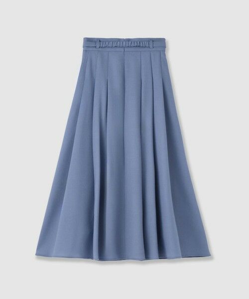 ANAYI / アナイ ロング・マキシ丈スカート | ウールジョーゼットビットベルトスカート | 詳細22