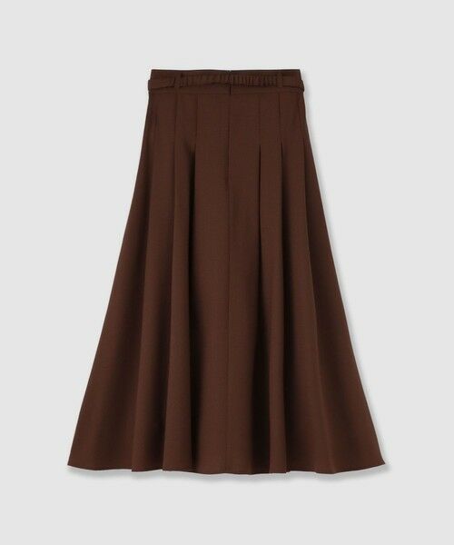 ANAYI / アナイ ロング・マキシ丈スカート | ウールジョーゼットビットベルトスカート | 詳細27