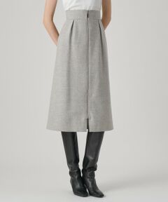 ANAYI / アナイ ミニ・ひざ丈スカート | グレンチェックタイト スカート