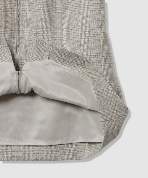 ANAYI / アナイ ミニ・ひざ丈スカート | グレンチェックタイト スカート | 詳細14