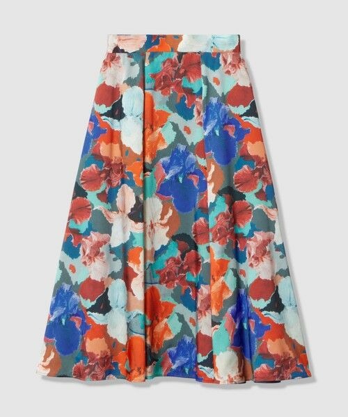 ANAYI / アナイ ミニ・ひざ丈スカート | アートフラワータックフレア スカート | 詳細6