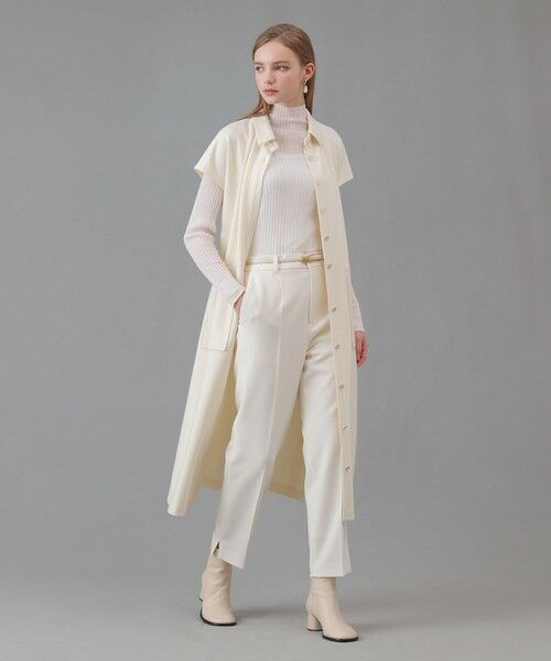 ANAYI / アナイ その他パンツ | ダブルクロステーパードパンツ | 詳細7