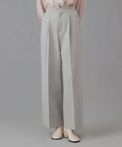 ANAYI / アナイ その他パンツ | グレンチェックワイドタックパンツ