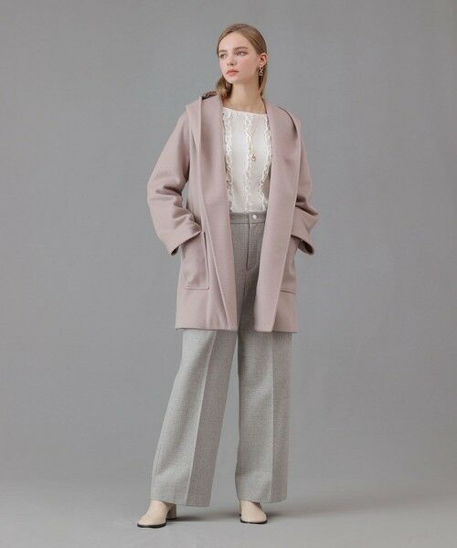 ANAYI / アナイ その他パンツ | グレンチェックワイドタックパンツ | 詳細5