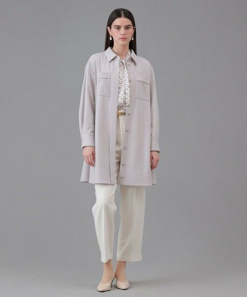 ANAYI / アナイ シャツ・ブラウス | ホースシュープリントプリーツタイブラウス | 詳細8