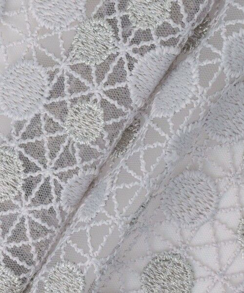 ANAYI / アナイ ドレス | ドットチュールボートネックフレアワンピース | 詳細17