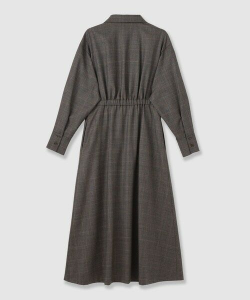 ANAYI / アナイ ロング・マキシ丈ワンピース | ウールサキソニーカシュクールワンピース | 詳細6