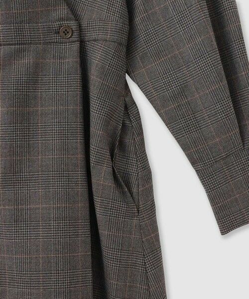 ANAYI / アナイ ロング・マキシ丈ワンピース | ウールサキソニーカシュクールワンピース | 詳細8