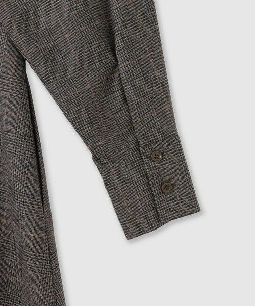 ANAYI / アナイ ロング・マキシ丈ワンピース | ウールサキソニーカシュクールワンピース | 詳細9