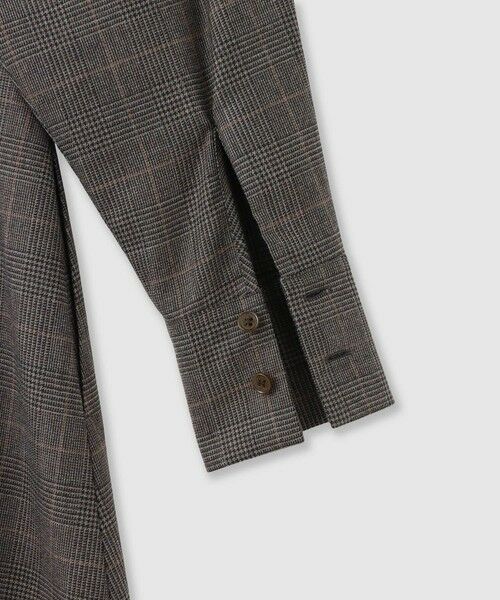 ANAYI / アナイ ロング・マキシ丈ワンピース | ウールサキソニーカシュクールワンピース | 詳細10