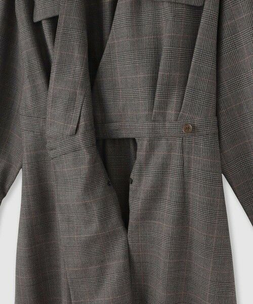 ANAYI / アナイ ロング・マキシ丈ワンピース | ウールサキソニーカシュクールワンピース | 詳細12