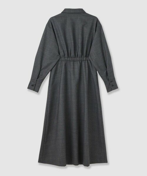 ANAYI / アナイ ロング・マキシ丈ワンピース | ウールサキソニーカシュクールワンピース | 詳細22