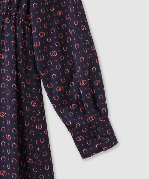 ANAYI / アナイ ロング・マキシ丈ワンピース | ホースシュープリントフリルワンピース | 詳細10