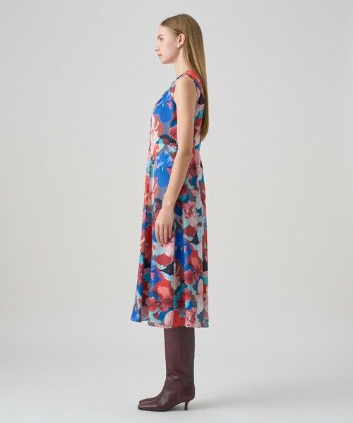ANAYI / アナイ ロング・マキシ丈ワンピース | アートフラワーフレア ワンピース | 詳細2