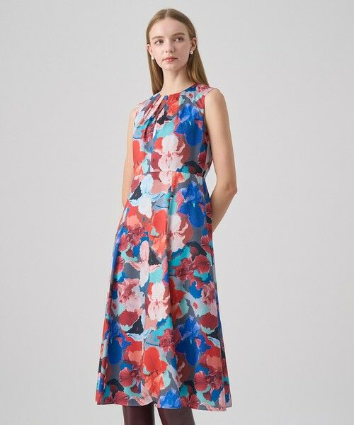 ANAYI / アナイ ロング・マキシ丈ワンピース | アートフラワーフレア ワンピース | 詳細4