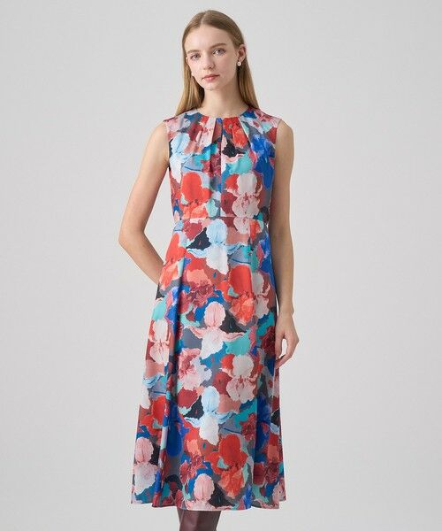 ANAYI / アナイ ロング・マキシ丈ワンピース | アートフラワーフレア ワンピース | 詳細5