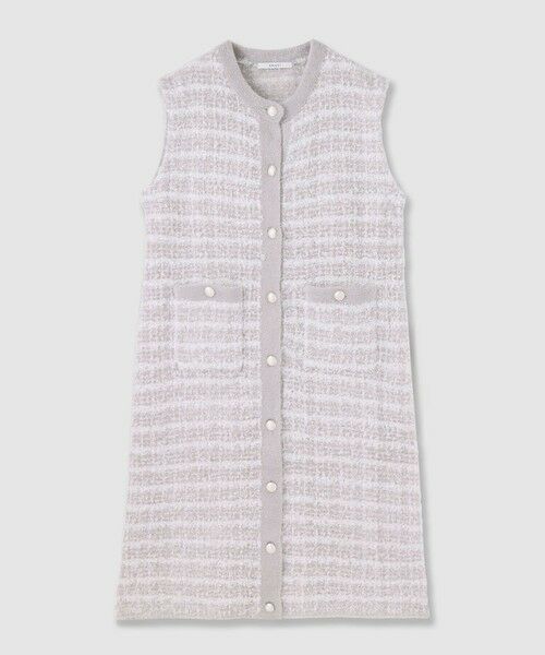 ANAYI / アナイ ミニ丈・ひざ丈ワンピース | モールツイードワンピース | 詳細4