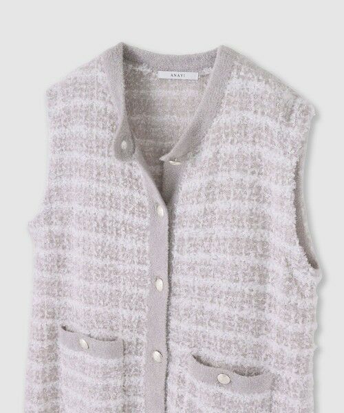 ANAYI / アナイ ミニ丈・ひざ丈ワンピース | モールツイードワンピース | 詳細6