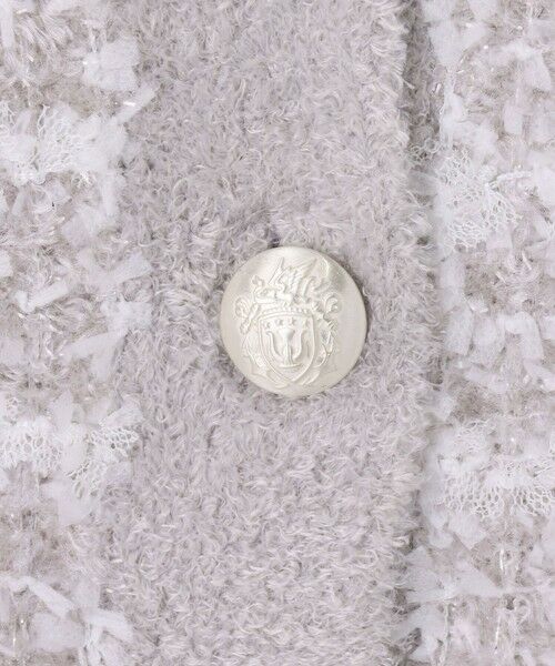 ANAYI / アナイ ミニ丈・ひざ丈ワンピース | モールツイードワンピース | 詳細8