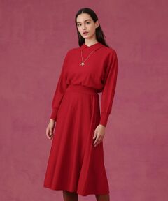 ANAYI / アナイ ミニ丈・ひざ丈ワンピース | ドルマントップフレア ワンピース