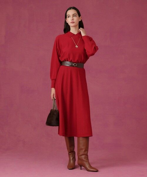 ANAYI / アナイ ミニ丈・ひざ丈ワンピース | ドルマントップフレア ワンピース | 詳細2