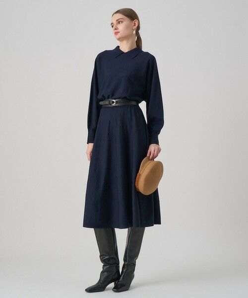 ANAYI / アナイ ミニ丈・ひざ丈ワンピース | ドルマントップフレア ワンピース | 詳細12