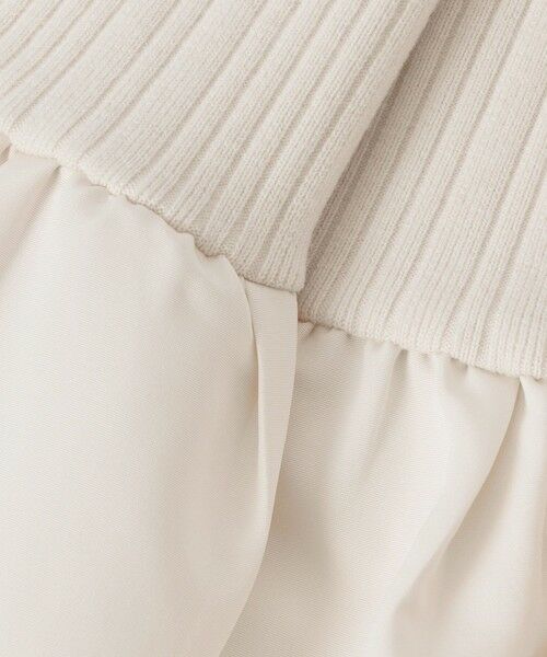 ANAYI / アナイ ミニ丈・ひざ丈ワンピース | グログランコンビベルト付き ワンピース | 詳細13