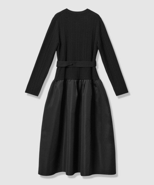 ANAYI / アナイ ミニ丈・ひざ丈ワンピース | グログランコンビベルト付き ワンピース | 詳細20