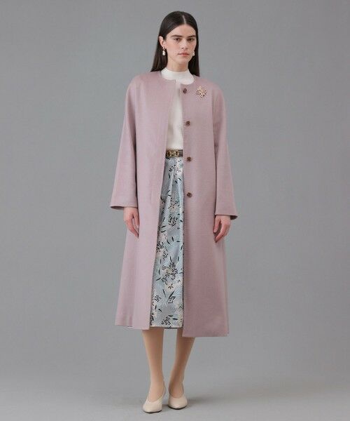 ANAYI / アナイ トレンチコート | カシミヤベルト付きクルーコート | 詳細2