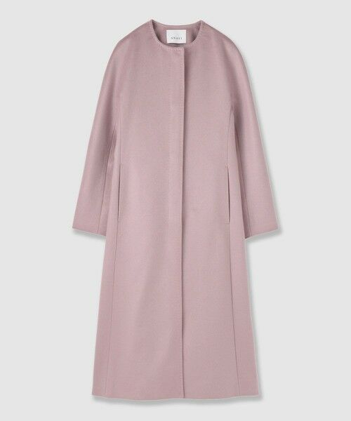 ANAYI / アナイ トレンチコート | カシミヤベルト付きクルーコート | 詳細6