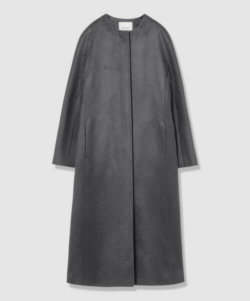 ANAYI / アナイ トレンチコート | カシミヤベルト付きクルーコート | 詳細14