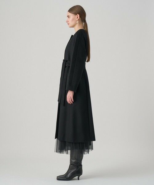 ANAYI / アナイ トレンチコート | カシミヤベルト付きクルーコート | 詳細17